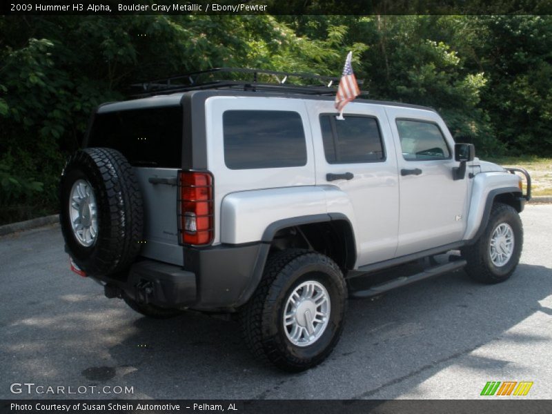 Boulder Gray Metallic / Ebony/Pewter 2009 Hummer H3 Alpha