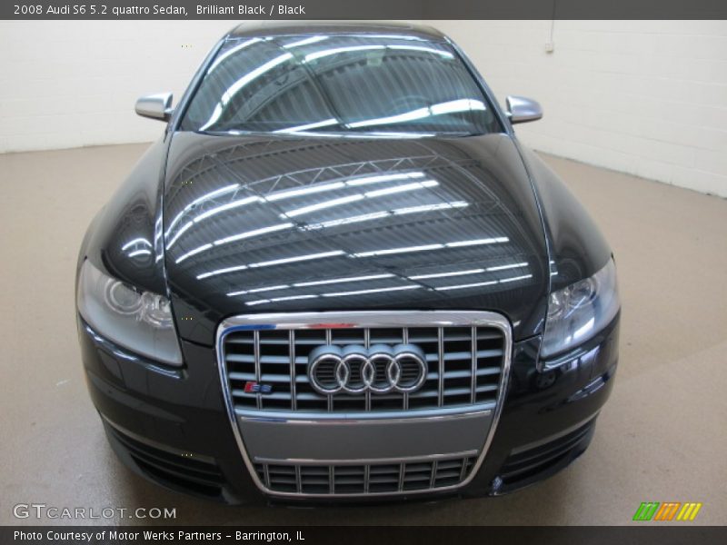 Brilliant Black / Black 2008 Audi S6 5.2 quattro Sedan