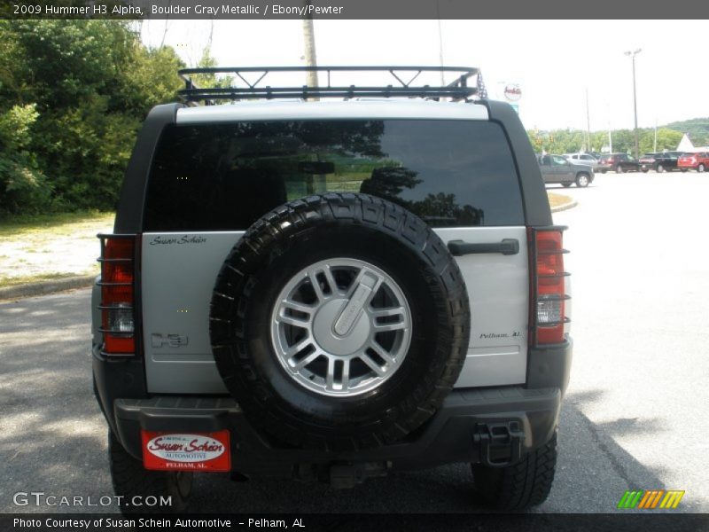 Boulder Gray Metallic / Ebony/Pewter 2009 Hummer H3 Alpha