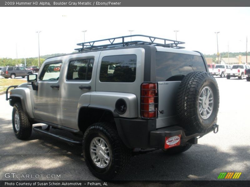 Boulder Gray Metallic / Ebony/Pewter 2009 Hummer H3 Alpha