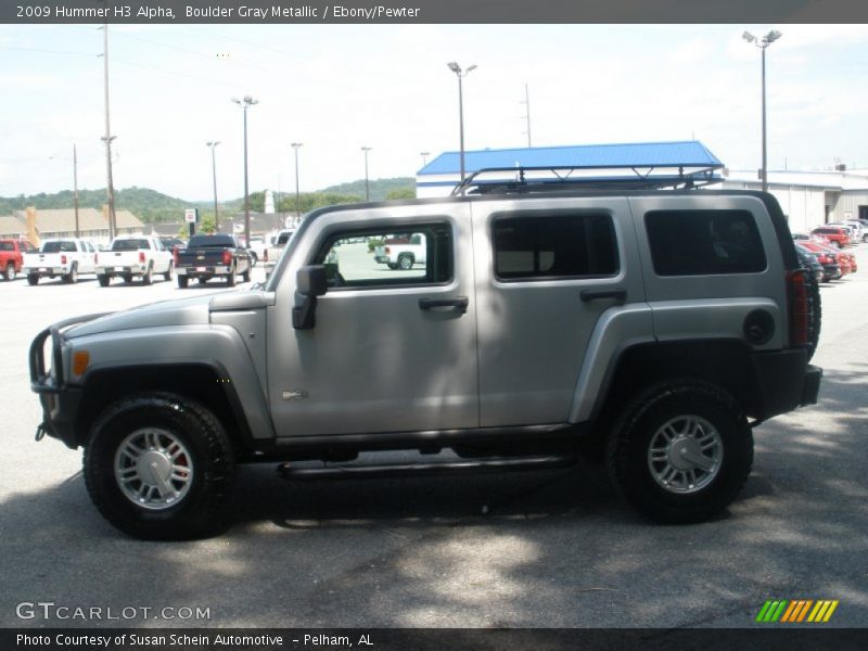Boulder Gray Metallic / Ebony/Pewter 2009 Hummer H3 Alpha