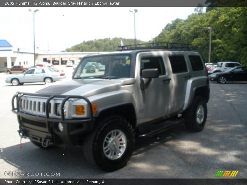 Boulder Gray Metallic / Ebony/Pewter 2009 Hummer H3 Alpha