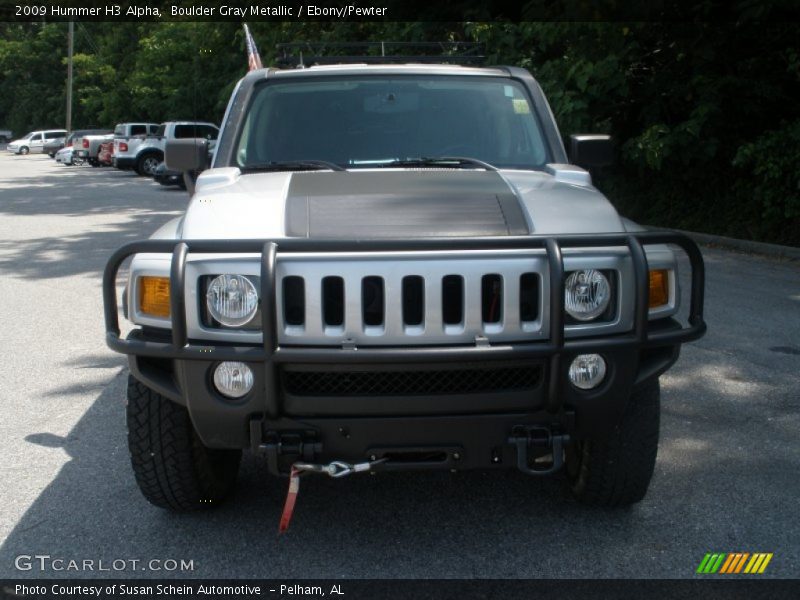 Boulder Gray Metallic / Ebony/Pewter 2009 Hummer H3 Alpha