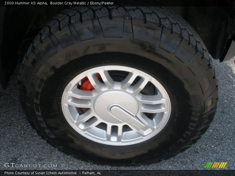 Boulder Gray Metallic / Ebony/Pewter 2009 Hummer H3 Alpha