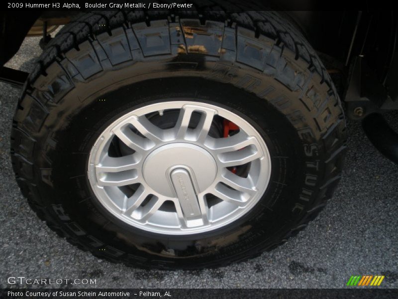 Boulder Gray Metallic / Ebony/Pewter 2009 Hummer H3 Alpha