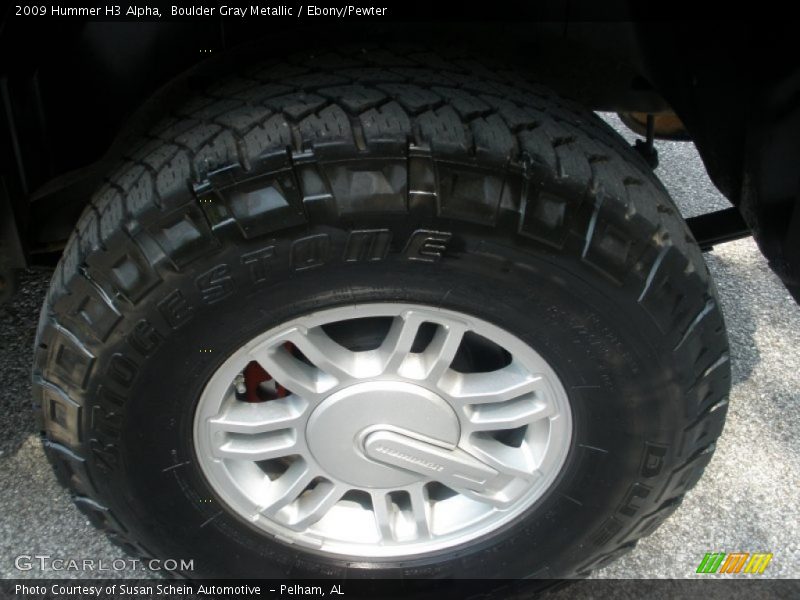 Boulder Gray Metallic / Ebony/Pewter 2009 Hummer H3 Alpha