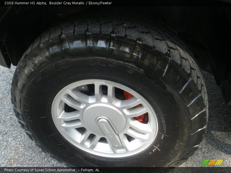 Boulder Gray Metallic / Ebony/Pewter 2009 Hummer H3 Alpha