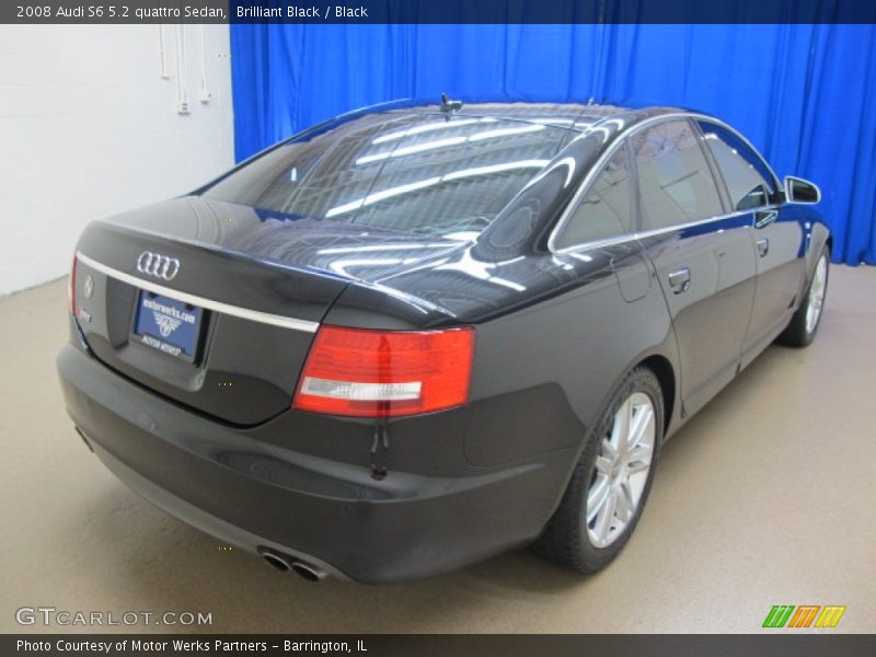 Brilliant Black / Black 2008 Audi S6 5.2 quattro Sedan