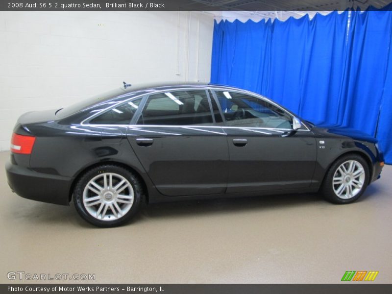 Brilliant Black / Black 2008 Audi S6 5.2 quattro Sedan