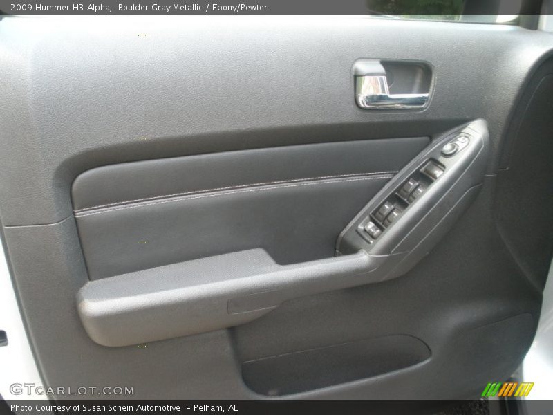 Boulder Gray Metallic / Ebony/Pewter 2009 Hummer H3 Alpha