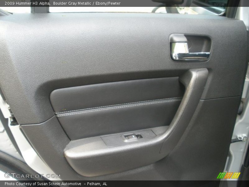 Boulder Gray Metallic / Ebony/Pewter 2009 Hummer H3 Alpha