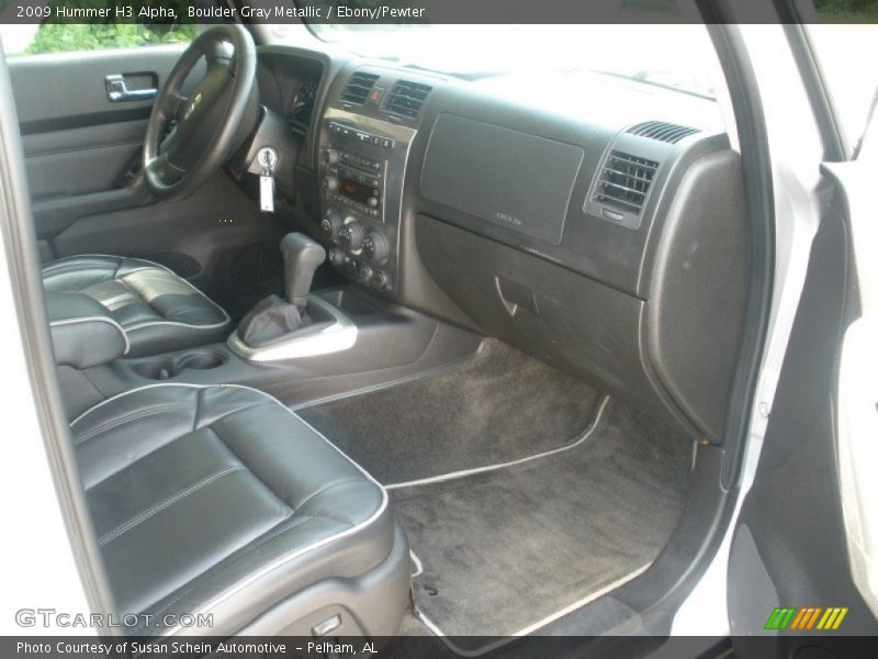 Boulder Gray Metallic / Ebony/Pewter 2009 Hummer H3 Alpha