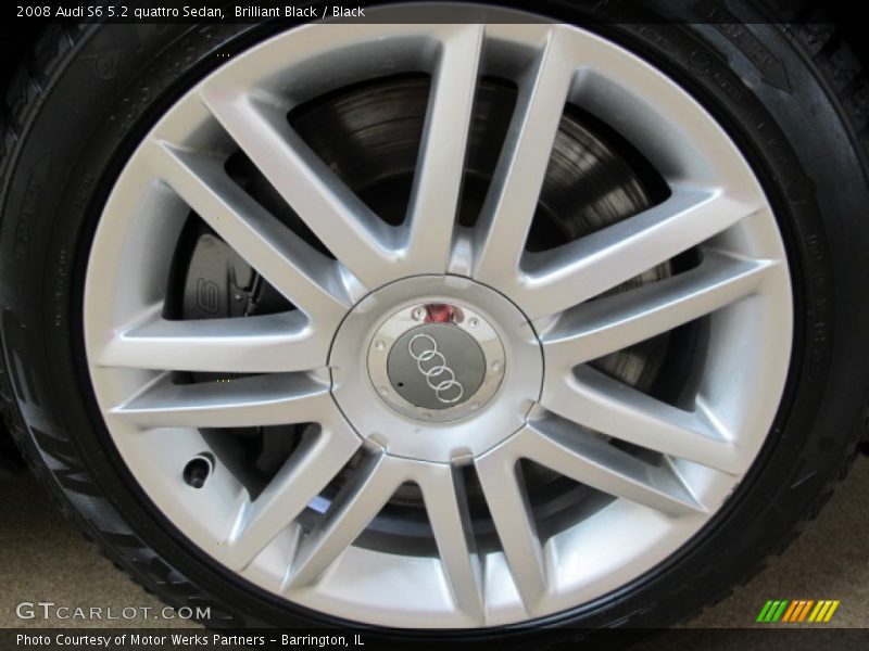 Brilliant Black / Black 2008 Audi S6 5.2 quattro Sedan
