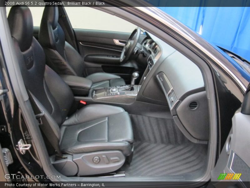  2008 S6 5.2 quattro Sedan Black Interior