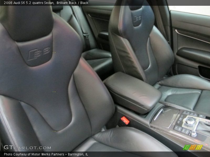 Brilliant Black / Black 2008 Audi S6 5.2 quattro Sedan