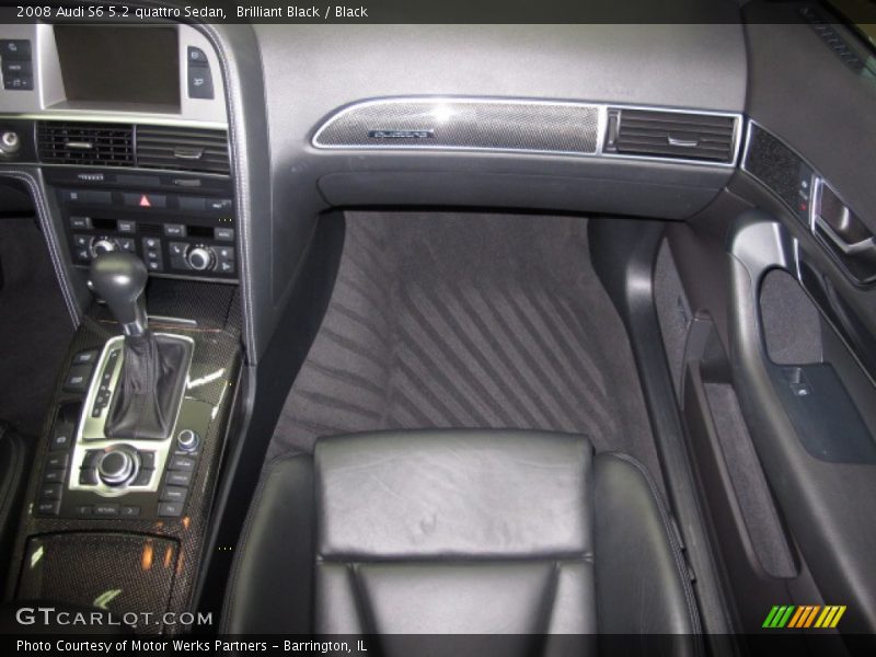 Brilliant Black / Black 2008 Audi S6 5.2 quattro Sedan