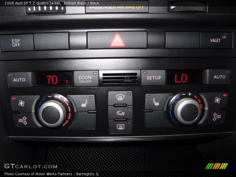 Brilliant Black / Black 2008 Audi S6 5.2 quattro Sedan