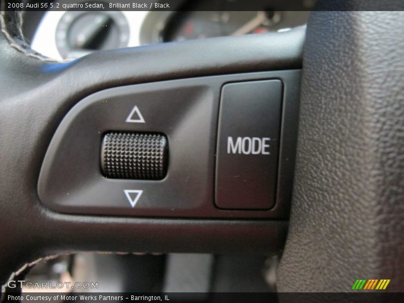 Controls of 2008 S6 5.2 quattro Sedan