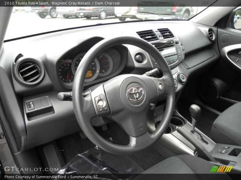 Magnetic Gray Metallic / Dark Charcoal 2010 Toyota RAV4 Sport