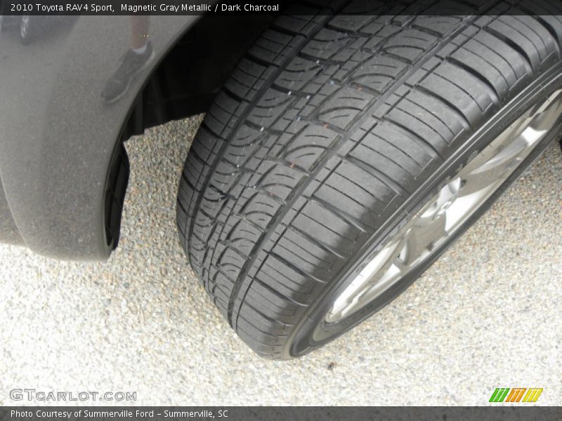 Magnetic Gray Metallic / Dark Charcoal 2010 Toyota RAV4 Sport