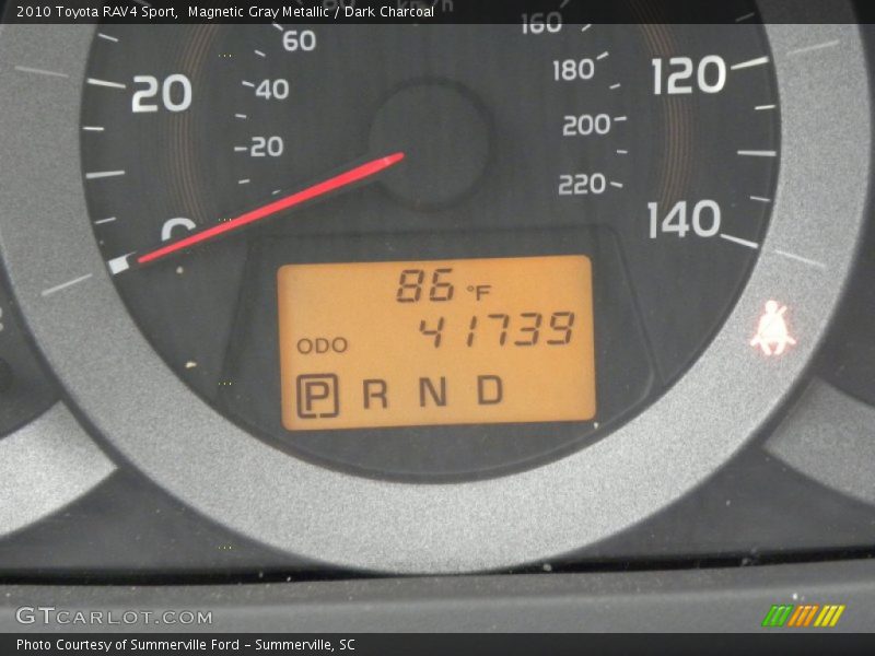 Magnetic Gray Metallic / Dark Charcoal 2010 Toyota RAV4 Sport