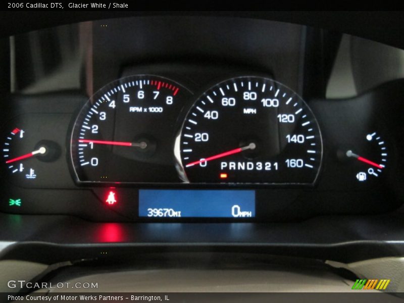 Glacier White / Shale 2006 Cadillac DTS