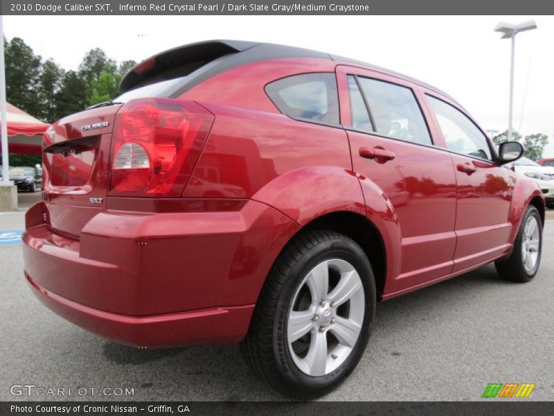 Inferno Red Crystal Pearl / Dark Slate Gray/Medium Graystone 2010 Dodge Caliber SXT