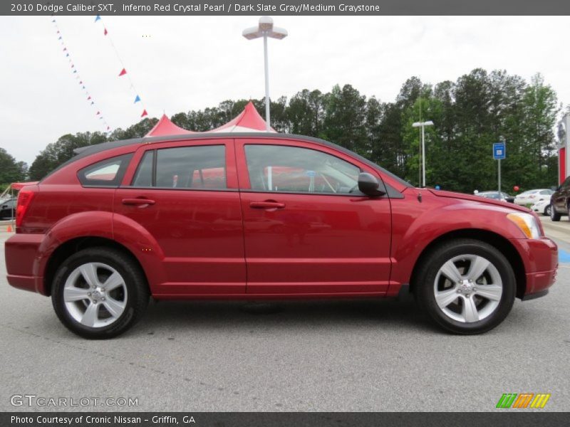 Inferno Red Crystal Pearl / Dark Slate Gray/Medium Graystone 2010 Dodge Caliber SXT
