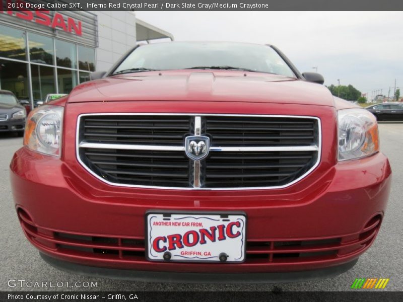 Inferno Red Crystal Pearl / Dark Slate Gray/Medium Graystone 2010 Dodge Caliber SXT