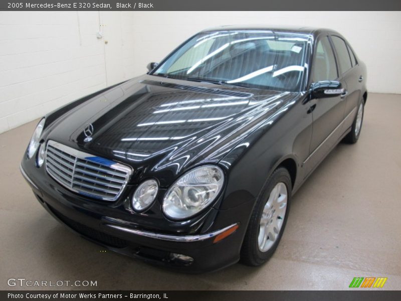 Black / Black 2005 Mercedes-Benz E 320 Sedan