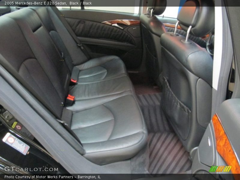 Black / Black 2005 Mercedes-Benz E 320 Sedan