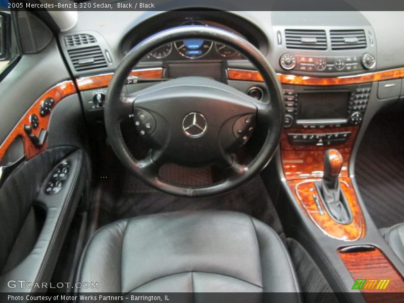 Black / Black 2005 Mercedes-Benz E 320 Sedan
