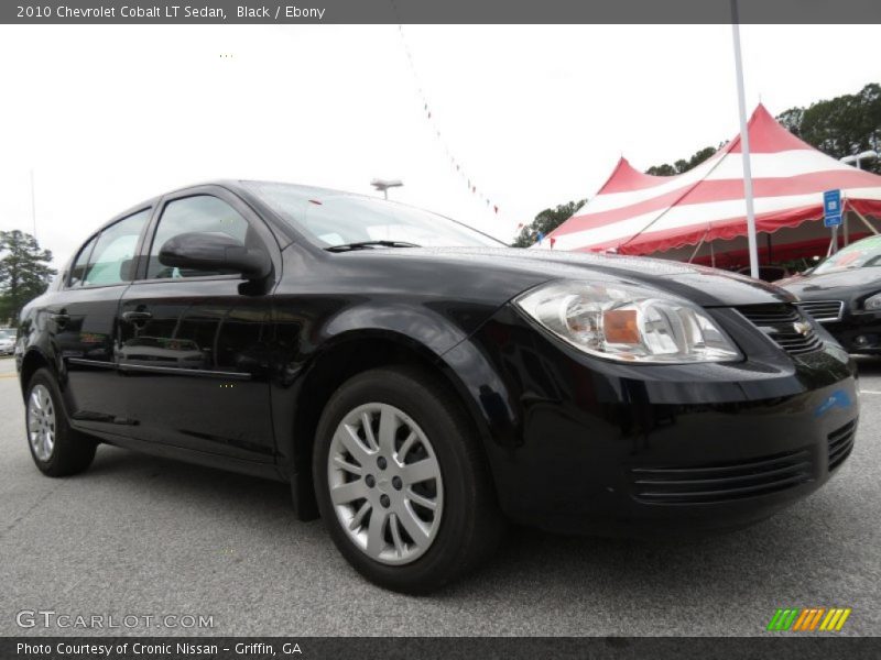 Black / Ebony 2010 Chevrolet Cobalt LT Sedan