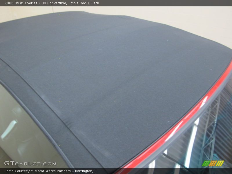 Imola Red / Black 2006 BMW 3 Series 330i Convertible