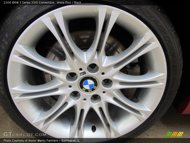 Imola Red / Black 2006 BMW 3 Series 330i Convertible