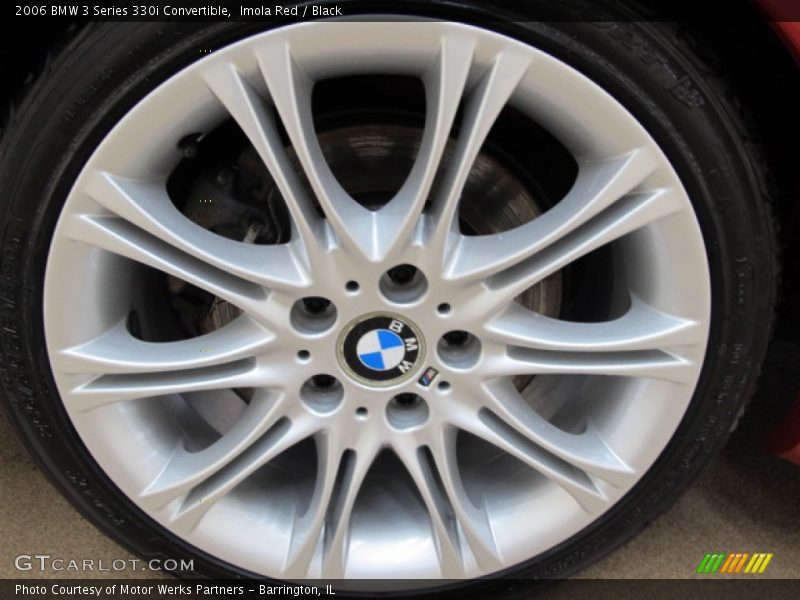 Imola Red / Black 2006 BMW 3 Series 330i Convertible