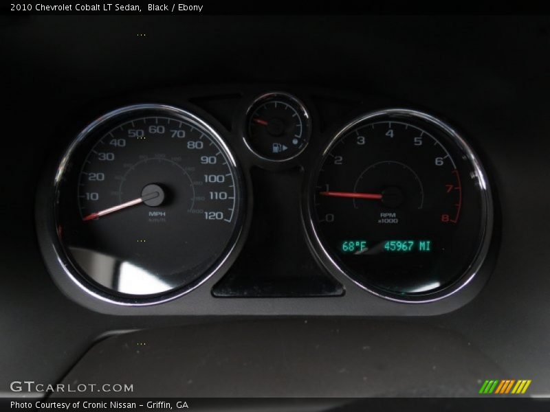 Black / Ebony 2010 Chevrolet Cobalt LT Sedan