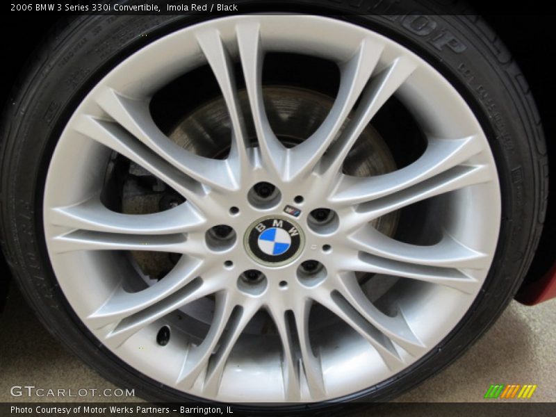 Imola Red / Black 2006 BMW 3 Series 330i Convertible