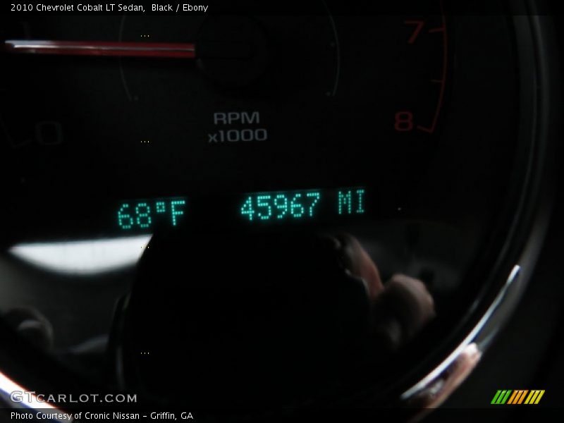 Black / Ebony 2010 Chevrolet Cobalt LT Sedan