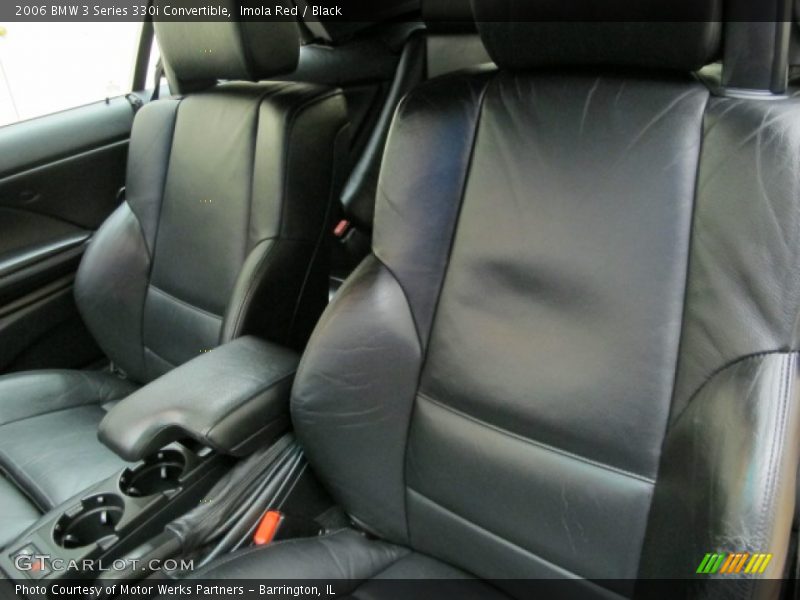 Imola Red / Black 2006 BMW 3 Series 330i Convertible
