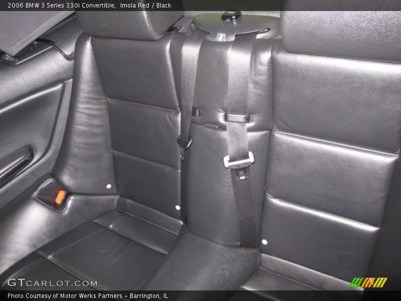 Imola Red / Black 2006 BMW 3 Series 330i Convertible