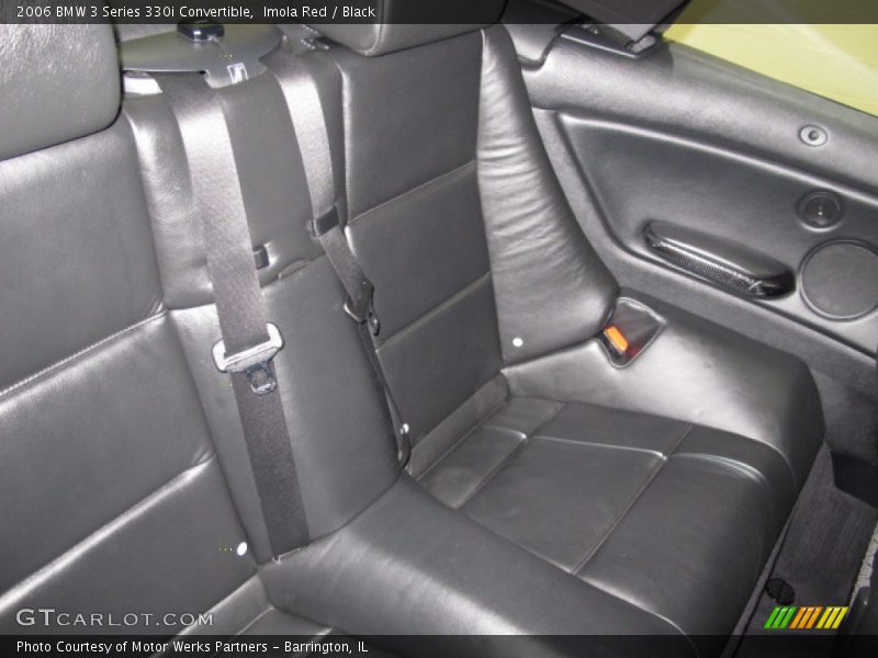 Imola Red / Black 2006 BMW 3 Series 330i Convertible