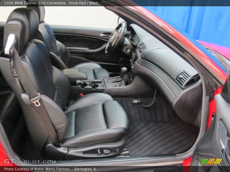 Imola Red / Black 2006 BMW 3 Series 330i Convertible