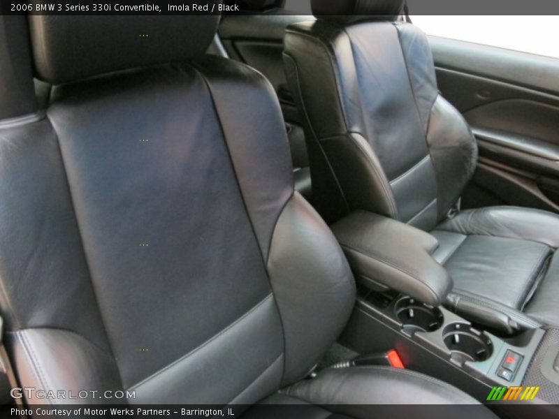 Imola Red / Black 2006 BMW 3 Series 330i Convertible