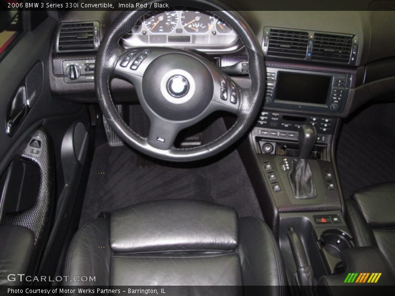 Imola Red / Black 2006 BMW 3 Series 330i Convertible