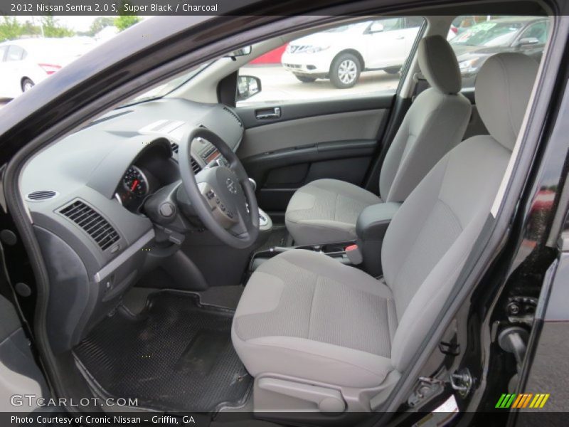 Super Black / Charcoal 2012 Nissan Sentra 2.0 S