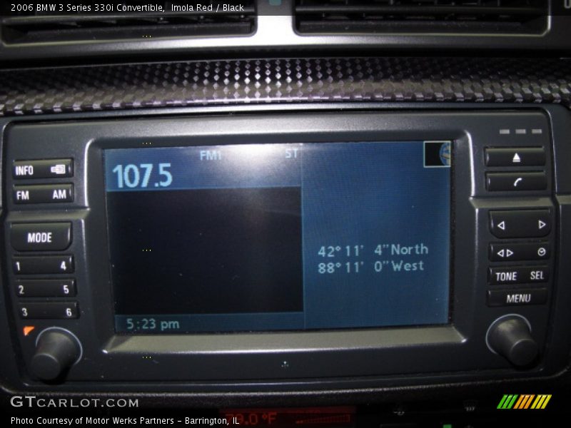 Imola Red / Black 2006 BMW 3 Series 330i Convertible
