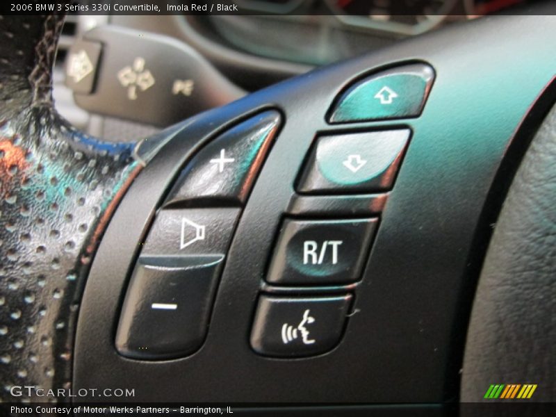 Imola Red / Black 2006 BMW 3 Series 330i Convertible
