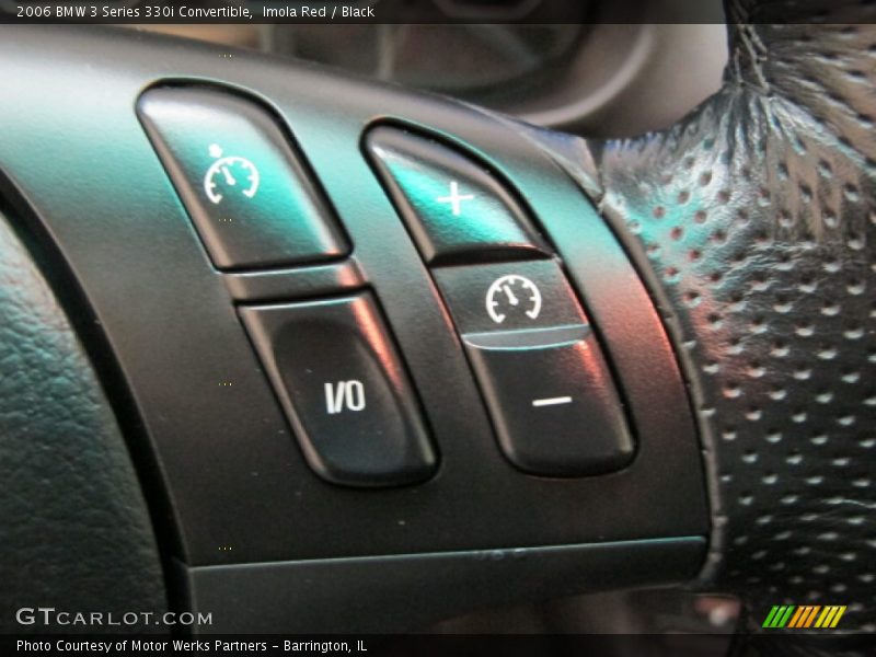 Imola Red / Black 2006 BMW 3 Series 330i Convertible