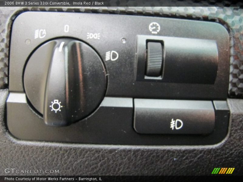 Imola Red / Black 2006 BMW 3 Series 330i Convertible